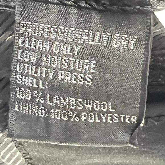 STATEMENTS Men's Lambswool Sport Coat Blazer 48L Executive QuietLuxury Preppy - Picture 8 of 11